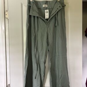 Abercrombie & Fitch Sage Green Pants